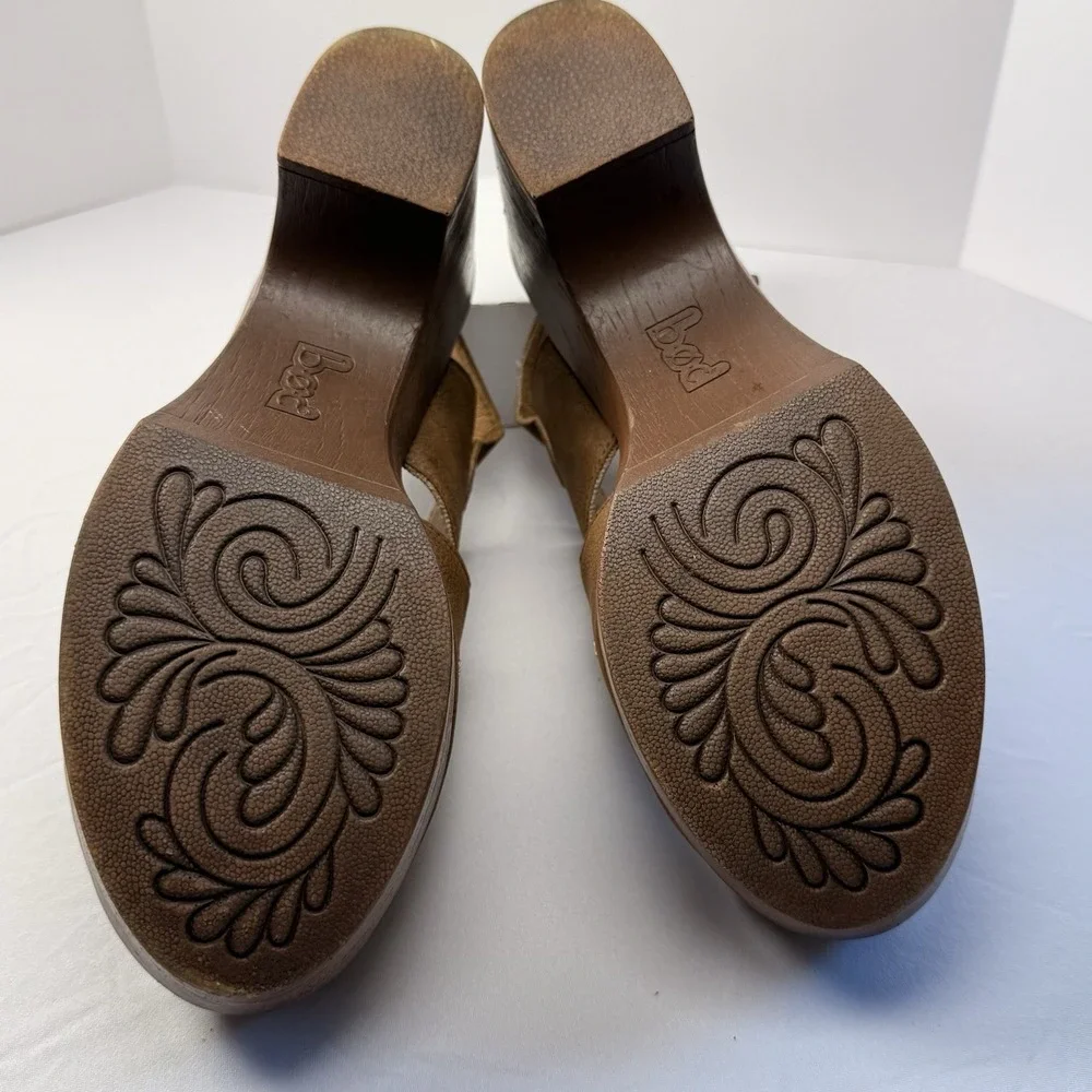 B.o.c. Cecelia Platform Clog 8 Retro Boho Festival Hippie